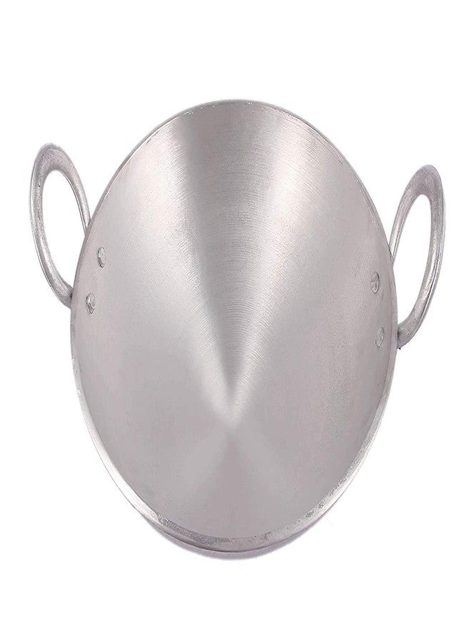 Shopsidex Aluminium kadhai Premium Range of Aluminum Kadhai Deep Kadai | Non Induction Kadai | Non Stick Kadai | Deep Cooking woks (11 Litter) - Image 3